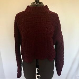Hollister chenille sweaters